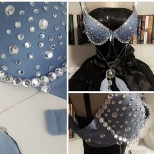 Blue dream catcher bra